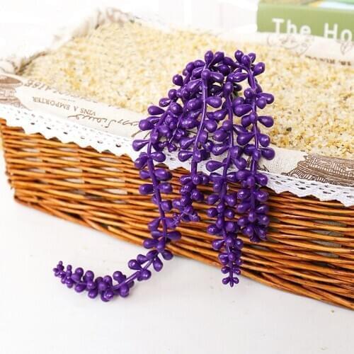 Home Garden Decoration Wall Plants Artificial Flower String PU Wall Hanging Plants Succulents Flower Arrangement Accessories