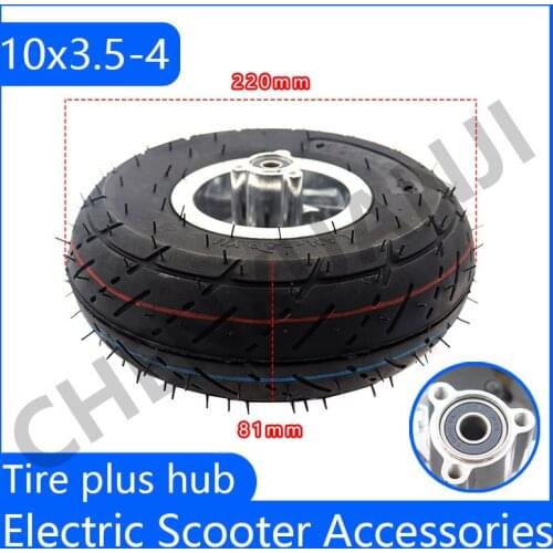 High Quality 10*3.0 Tires with wheels 3.00-4 (10"x3") (260x85) Mini ATV Quad Pocket Bike Part 10x3.0