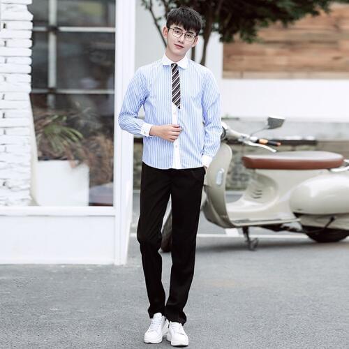 Female School Uniform Set Sailor Uniform School Uniform Fashion Uniform Girl White Shirt and Black Dress Suit Student Cosplay