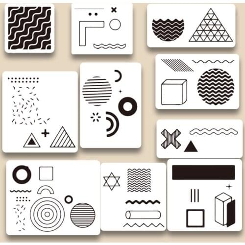 20Pcs14*14CM Irregular Shape Transparent Clear Stamp Silicone Stamp/Seal DIY Scrapbooking/Photo Album Stamp Sheets Bulk Deals