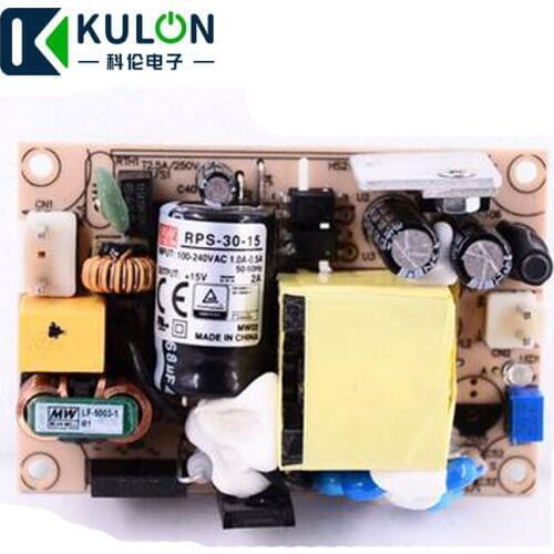 Meanwell RPS-30 AC/DC Single Output Green PCB Type Medical Power Supply 30W 3.3V 5V 7.5V 12V 15V 24V 48V 6A 4A 2.5A 2A 1.25A