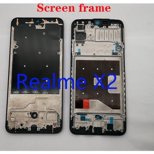For Realme X2 RMX1992 RMX1993 RMX1991 middle frame back panel front frame screen frame bracket
