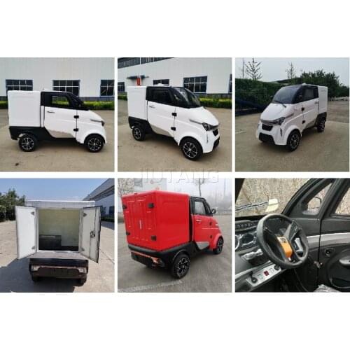 Electric Food Car Pickup Mini Cargo Delivery Truck With EEC Electric Food Van