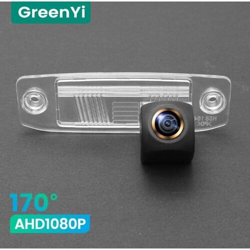GreenYi 1080P HD 170° Car Rear View Camera For Hyundai Elantra Tucson Kia K3 Sorento Elantra Reverse 4 pin Vehicle Parking AHD