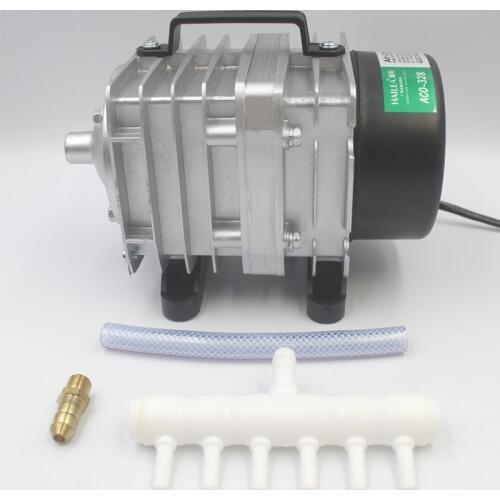 Hailea ACO-328 82L/min Aquarium Oxygen Pump Electromagnetic Air Compressor Oxygen Pump 220V 60W
