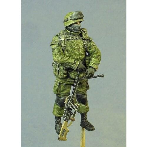 1:35 ratio die-cast resin Russian special forces soldiers 1 figures need to be assembled and colored by themselves