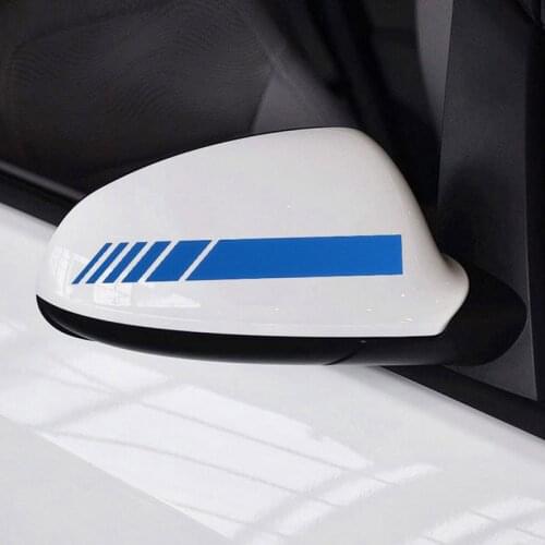 2pcs Rear View Mirror Stickers Car Styling Car Sticker for Cadillac XTS SRX ATS CTS/Renault Koleos Fluenec Latitude