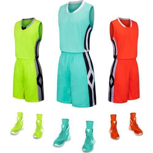 2019 new Men and Women basketball clothes sweat-absorbent breathable and quick-drying, Can be customized