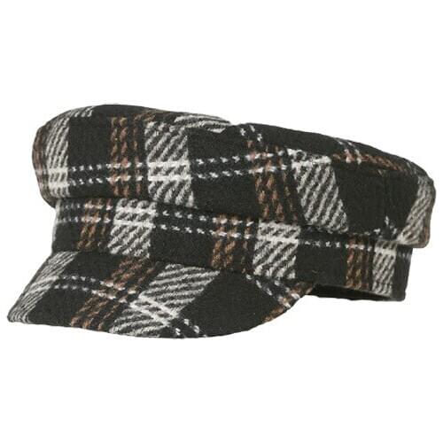 New classic original design Autumn winter woolen warm female plaid fashion street trend outing causal newsboy visor beret cap