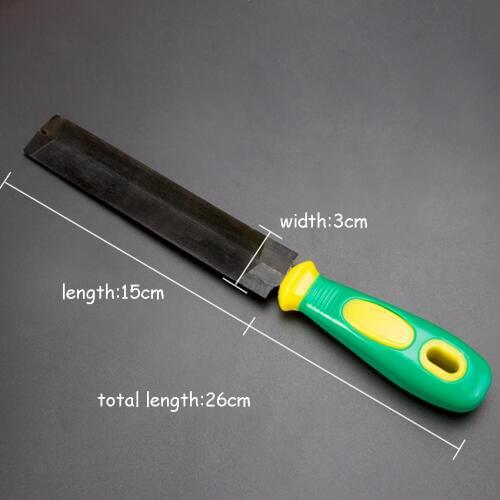 Woodworking Fine-tooth Double-cut Diamond Shaped Files High Carbon Steel Saw Blade Polishing Carpenter Tools 15*3cm