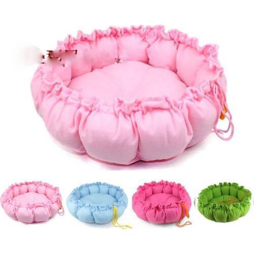 Pet Products Cotton Kennel Pet Mat Dual Pumpkin Cute Dog Bed for Cats Dogs Small Animals Bed House Pet Puppy Kitten Beds