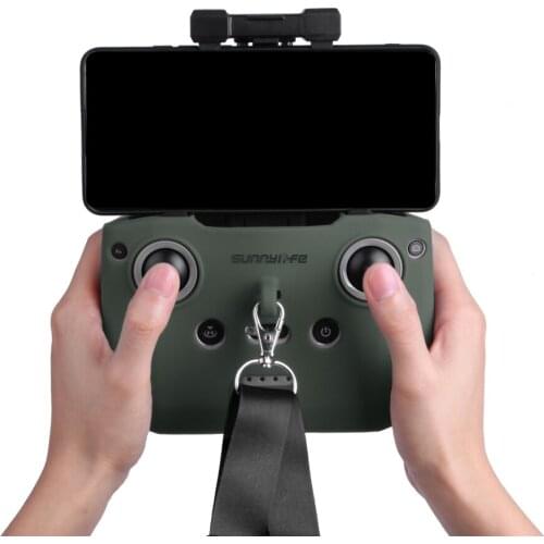 Protective Cover Case with Strap For DJI Mavic Mini Air 2 Remote Controller Protective Sleeve Drone Accessories Lanyard Neck