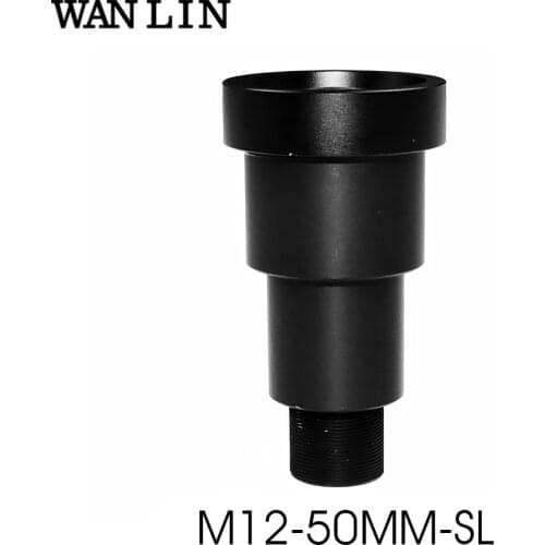 1/2" HD 1.3Megapixel 50mm Lens Starlight CCTV Lens M12 Mount For Security Video Cameras F1.2 6.7Degree Long Viewing Distance