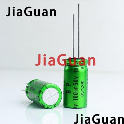 10PCS NEW NICHICON MUSE BP 100UF 50V 12.5X25MM 50V100UF nichicon MUSE-BP 100UF/50V BP ES non-polar 50V 100UF