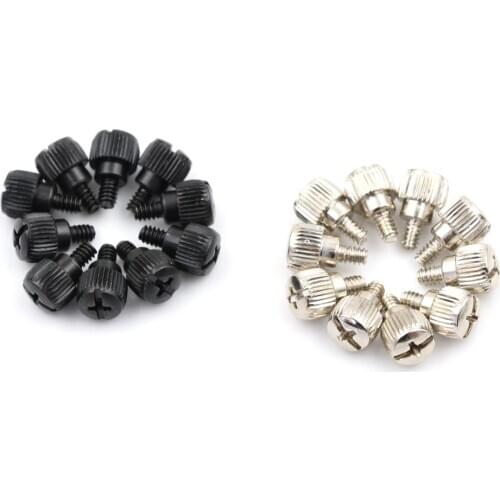 100Pcs M3 Screw M3X5 5mm PC Case Hard Drive Precision PSU 6/32" Hex Screws For Computer Floppy DVD ROM Motherboard 7mm