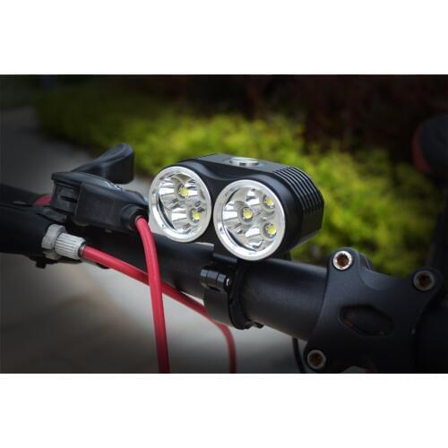 10000 Lumen Waterproof 6*XM-L T6 LED Bicycle Light Bike Light Lamp