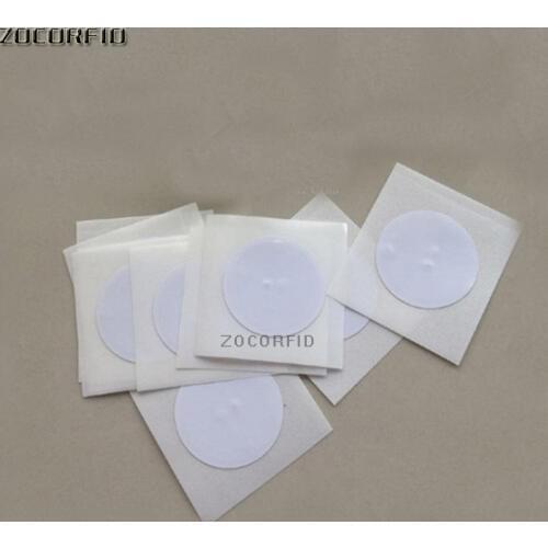 25mm White NFC Stickers Protocol ISO14443A 13.56MHz NFC Universal Label RFID Tags and All NFC Phones