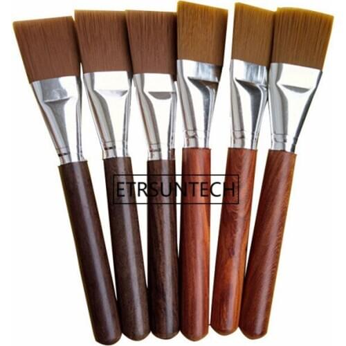 50pcs Bottle Kettle Spout Clean Tools Household Kitchen Tools Teapot Brush Wood Handle Soft Hair Tea Pot Dust Brush