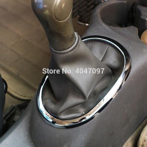 Car Chrome Gear Shift Knob Sticker Panel Frame Trim Cover Sticker for Nissan Sunny 2011 - 2016 Accessories