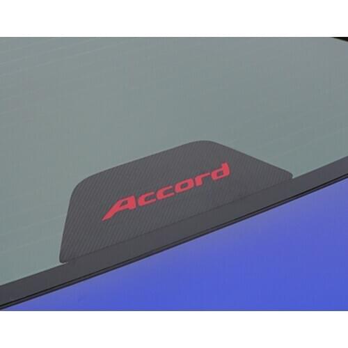 Carbon fiber Car Brake Lights Decorative Cover Stop Lamp Stickers For Honda Accord 2018 2019 Modified accessories