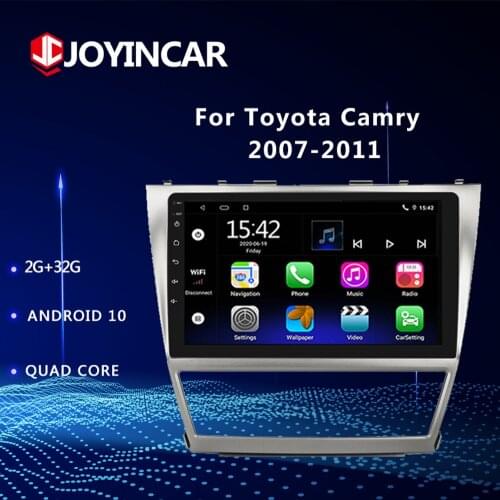 Android 10.1 Car Multimedia Player 2 din car radio For Toyota Camry 2007~2011 with navigation GPS WIFI BT MP5 stereo head unit
