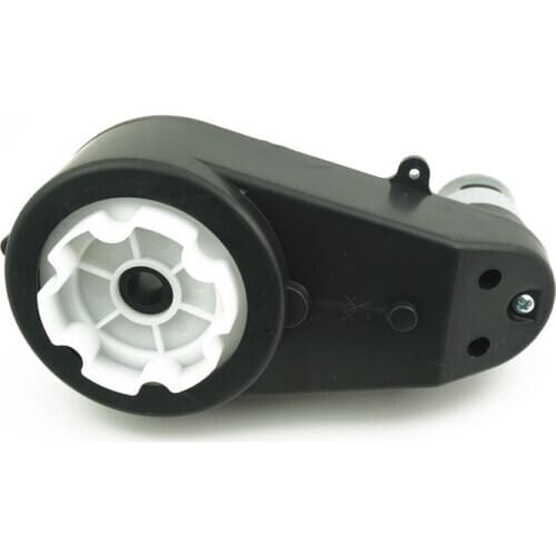 Free Shipping 6 Volt 18000 RPM Electric Motor Gearbox for Ride On Bike/Car Spare Parts