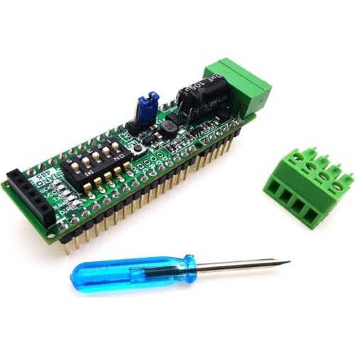 INHAOS MD-Nano485 12V to 48V Bus Powered RS485 RS 485 RS-485 422 Transceiver Upgrade Development Board Enhanced Nano R3 For PLC