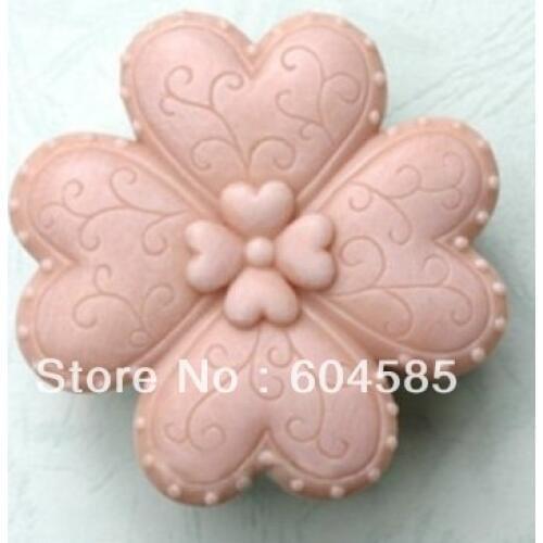 Lucky heart 50360 Craft Art Silicone Soap mold Craft Molds DIY Handmade soap molds