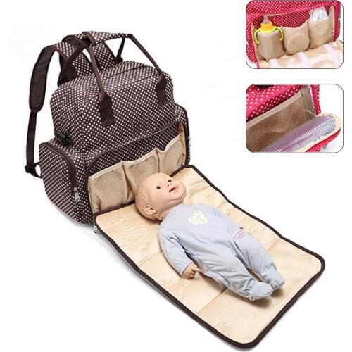 Multifunctional Mummy Maternity Nappy Bag Large Capacity Baby Bag Travel Backpack Designer Nursing Stroller Bag for Baby Care