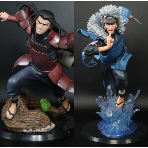 Naruto Anime New Uchiha Sasuke Shodai Hokage Senju Hashirama Senju figure Tobirama PVC Figure Model Toy christmas gift