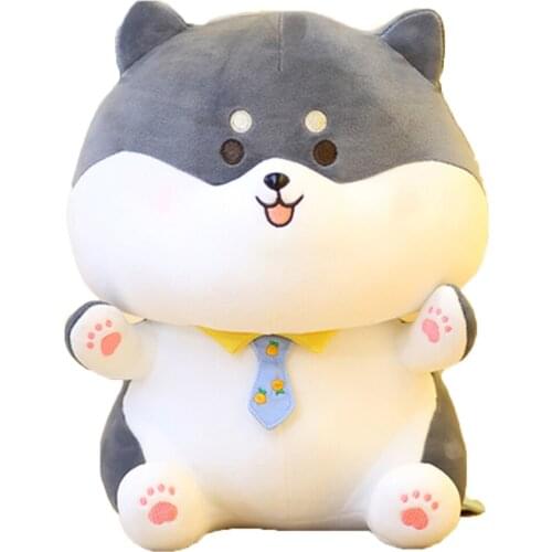 Genuine Wood Dog Shantou Doll Dog Plush Toys Rag Doll Cute Soft pillow
