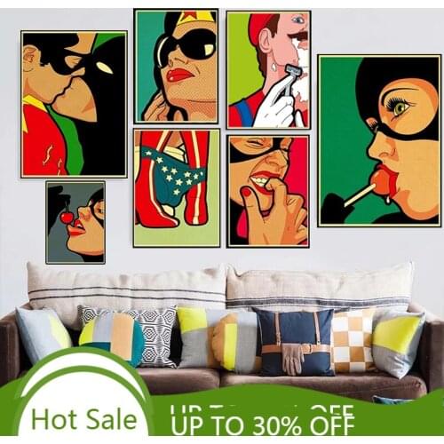 Marvel Cartoon Superheroes Private Life Canvas Posters Funny Spiderman Prints Painting and Wall Art for Kids Room Decor Cuadros