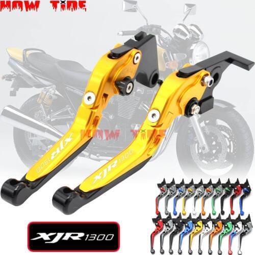 For YAMAHA XJR 1300 XJR1300 2004-2016 Motorcycle Adjustable Folding Extendable Brake Clutch Lever