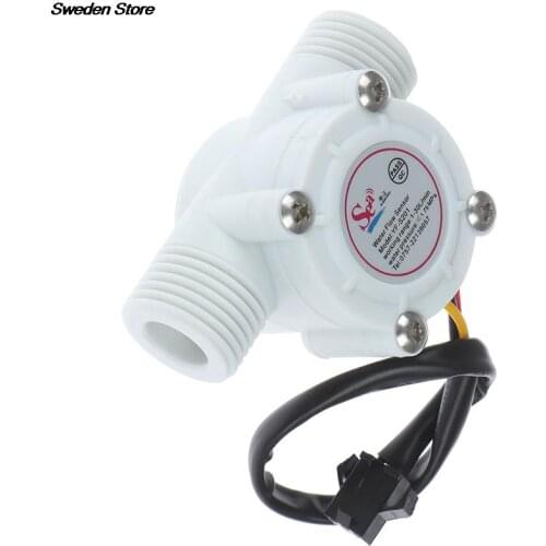 Meter Flowmeter Counter Sensor Control Effect Flowmeter Hall 1-30L/min For Arduino 1/2'' Water Flow Sensor Switch HOT