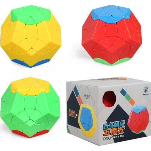 Shengshou 3x3x3 magic Cube hundreds birds strange shape professional speed puzzle magnetic magic cube wholesaler speed Puzzle