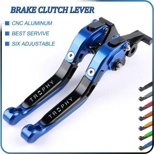 High quality CNC Motorcycle Brakes Clutch Levers For Triumph Trophy/SE TIGER 1200 EXPLORER 2012 2013 2014 2015 Accessories