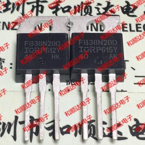 10pcs / lot IRFB38N20D FB38N20D new stock TO-220 200V 44A