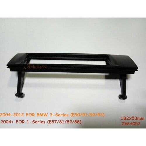 11-052 Car Radio Fascia install mount kit for BMW 3-Series (E90/91/92/93) 2004-2012,1-Series (E87/81/82/88) 2004+ 1-DIN