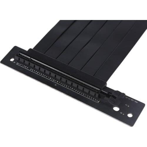 24BB Graphics Card Extension Cable 30cm Graphics Extension Cable for GPU Vertical Flexible Extender Card