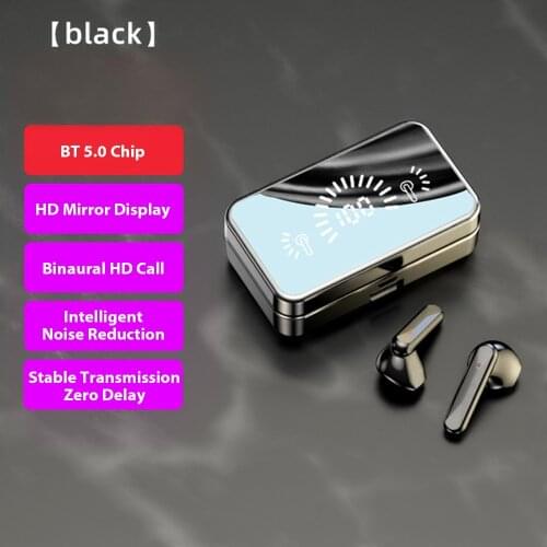 A30S True Wireless Stereo Earphones Headset CVC8.0 Noise Reduction Semi-in-ear Earbuds HIFI Sound/Waterproof Sports Headphones