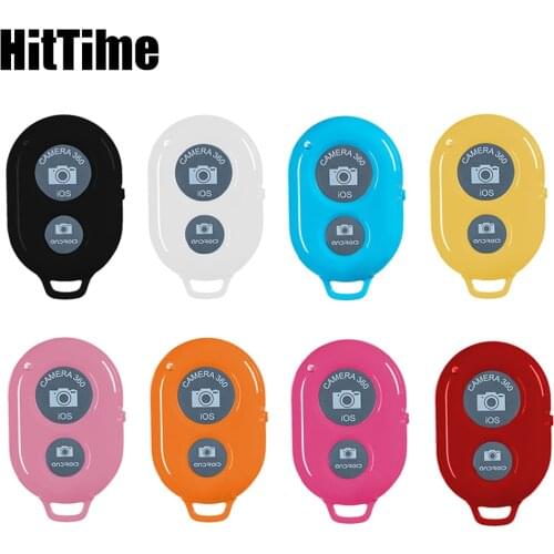 HitTime Bluetooth Remote Control Button Wireless Controller Self-Timer Camera Stick Shutter Release Phone Monopod Selfie for ios
