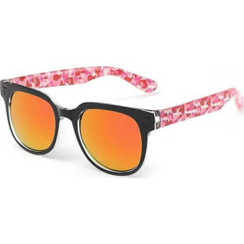 Brand Designer Floral Square Border Sunglasses Men Women Personality Multicolor Lenses Eyeglasses UV400 Oculos De Sol Masculino