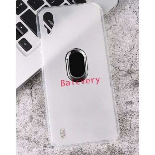 Cases for BLACKVIEW A60 Back Ring Holder Bracket Phone Case Cover for Blackview A60 Phone TPU Soft Silicone Bags