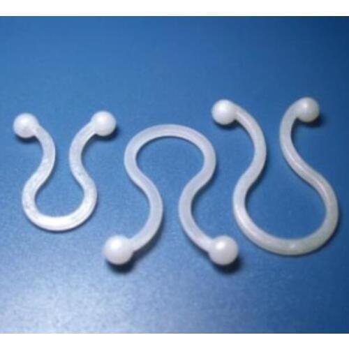 Color white T18 Twist tie cable clamp wire clamp wire clip free shipping