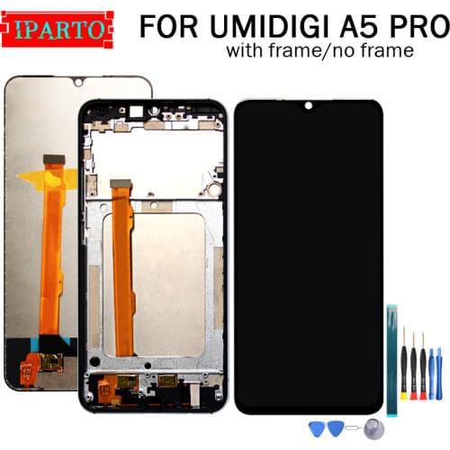 6.3 inch UMIDIGI A5 PRO LCD Display+Touch Screen Digitizer Assembly 100% Original New LCD+Touch Digitizer for A5 PRO+Tools