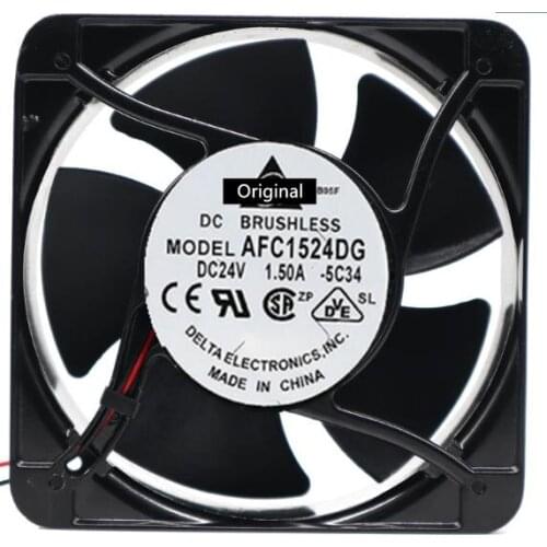 100% working AFC1524DG 150mm 15050 24V 1.80a inverter electric welding machine super large air volume fan