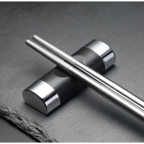 Kitchen Tools Pillow Shape Stainless Steel Chopsticks Stand Creative Tableware Chop sticks Holder#613