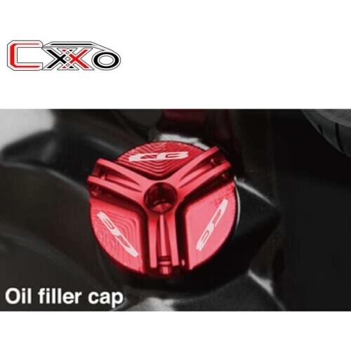 M20*2.5 Motorcycle Engine Oil Filler Cap Plug Cover For HONDA CB650R CR500R/X/F CB250F CB300F CB400F CB1100 RS/EX CB1300 SF/SP
