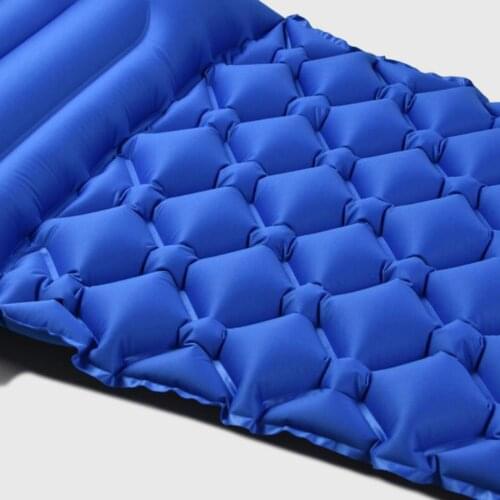 Inflatable Camping Sleeping Pad Mat Air Matress Soft Bed Outdoor Tent Hiking