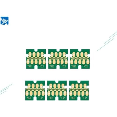 T7821-T7826 New Stable one time chip ink Cartridge Chip For Epson SureLab D700 SL-D700 Printer 6 Colors